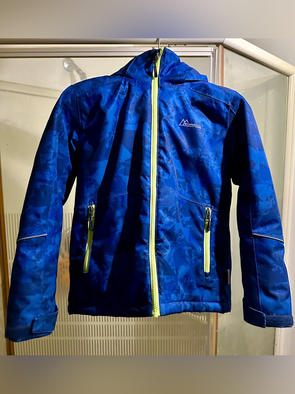 Stormpack Sunice kid's winter jacket in blue, youth size 10